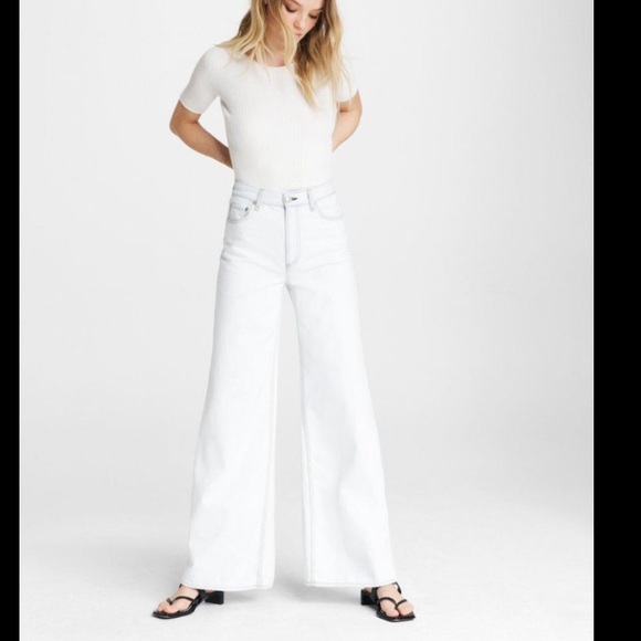 rag & bone Denim - NWT Rag & Bone Ruth Super HighRise Wide Leg Jeans